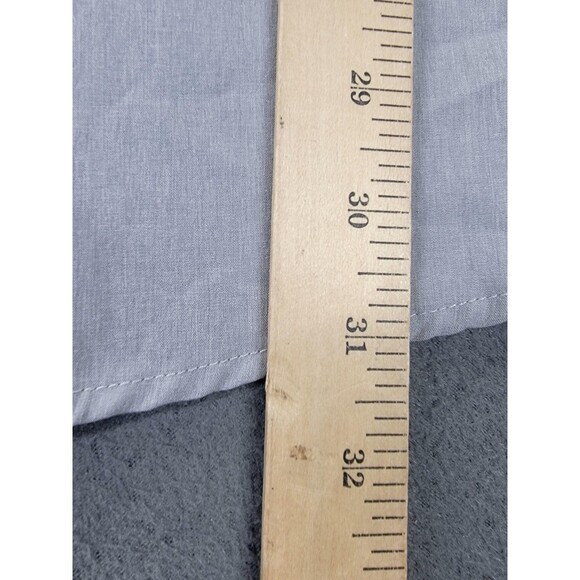 William Murray Shirt Mens 2XL Gray Short Sleeve Button Front Golf Stretch Tech - Picture 11 of 13